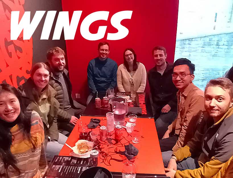 Work Wing Feast at Wings, Old Town